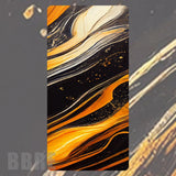 Golden Swirl Faded Image