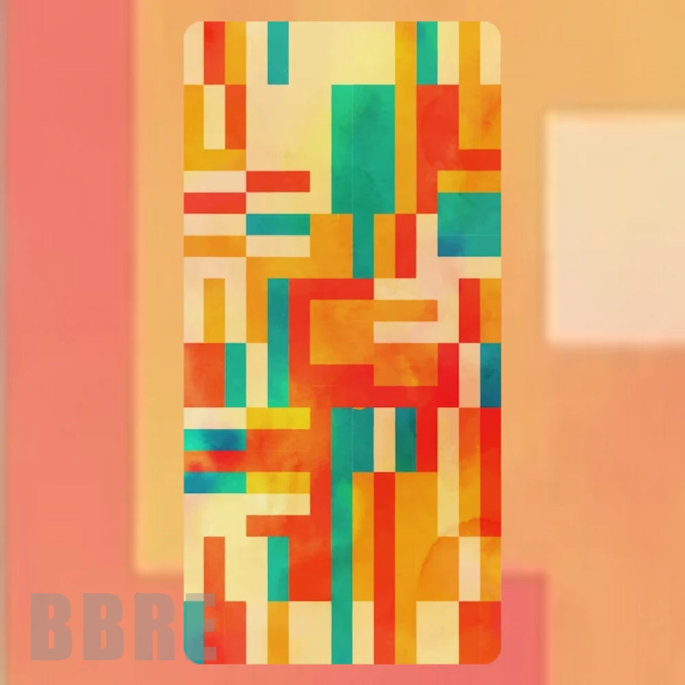 Colorful Geometric 4 Faded Image
