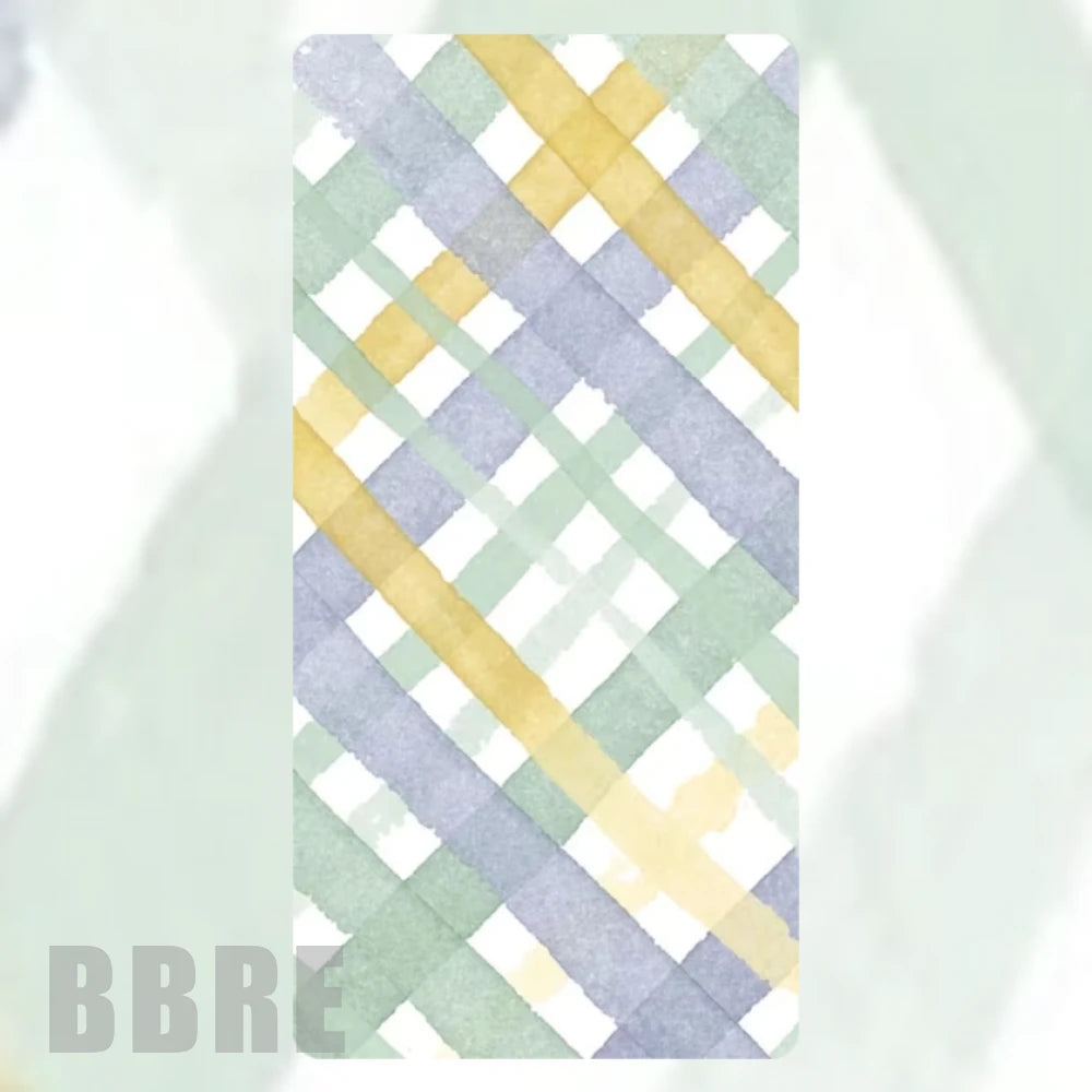 Pastel Plaid Faded Image