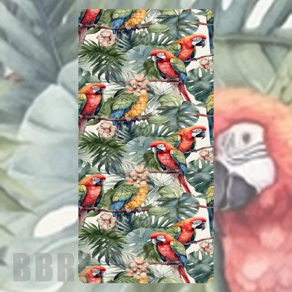 Tropical Parrots 9 Faded Image