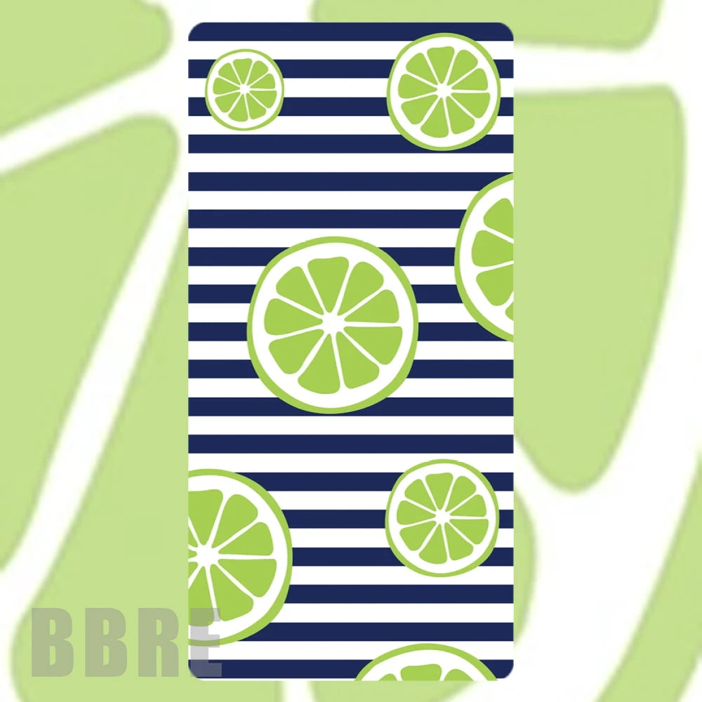 Lime Stripes Faded Image