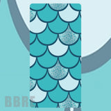 Teal Scales Faded Image