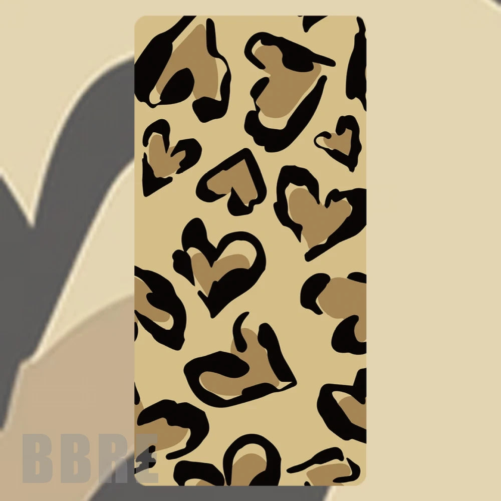 Leopard Hearts Faded Image