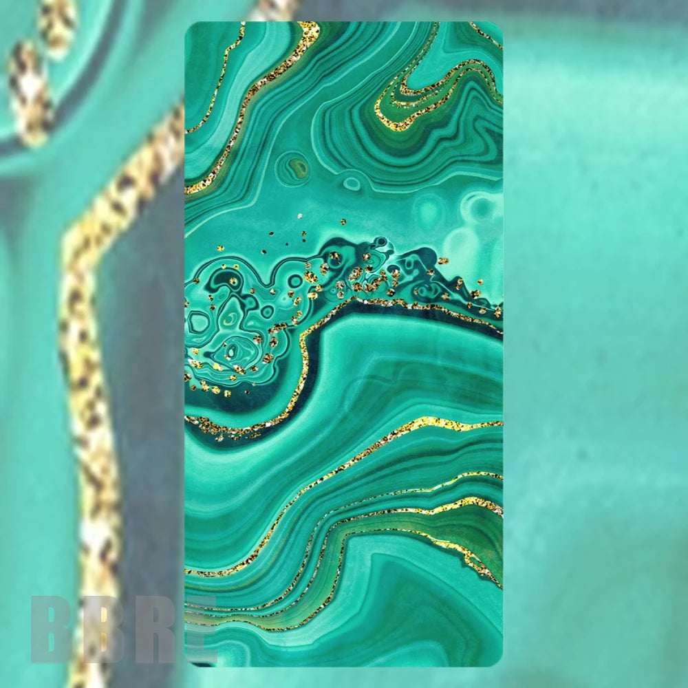 Emerald Swirl 2 Faded Image