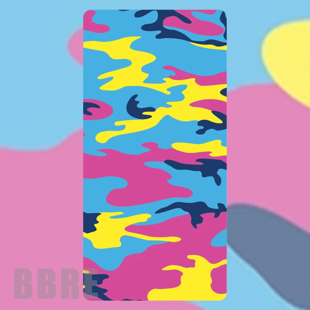 Colorful Camo Faded Image