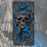 Skull Serpent Faded Image