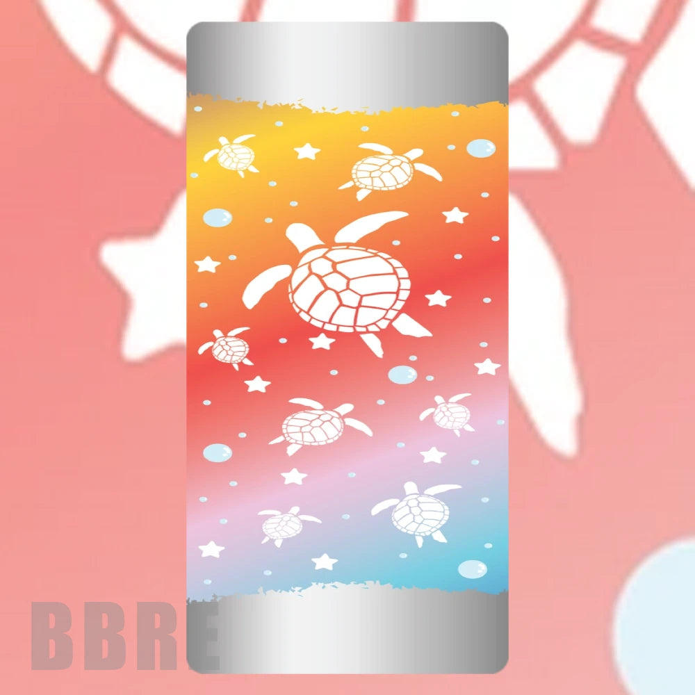 Turtle Sunset Faded Image