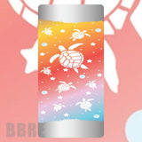 Turtle Sunset Faded Image