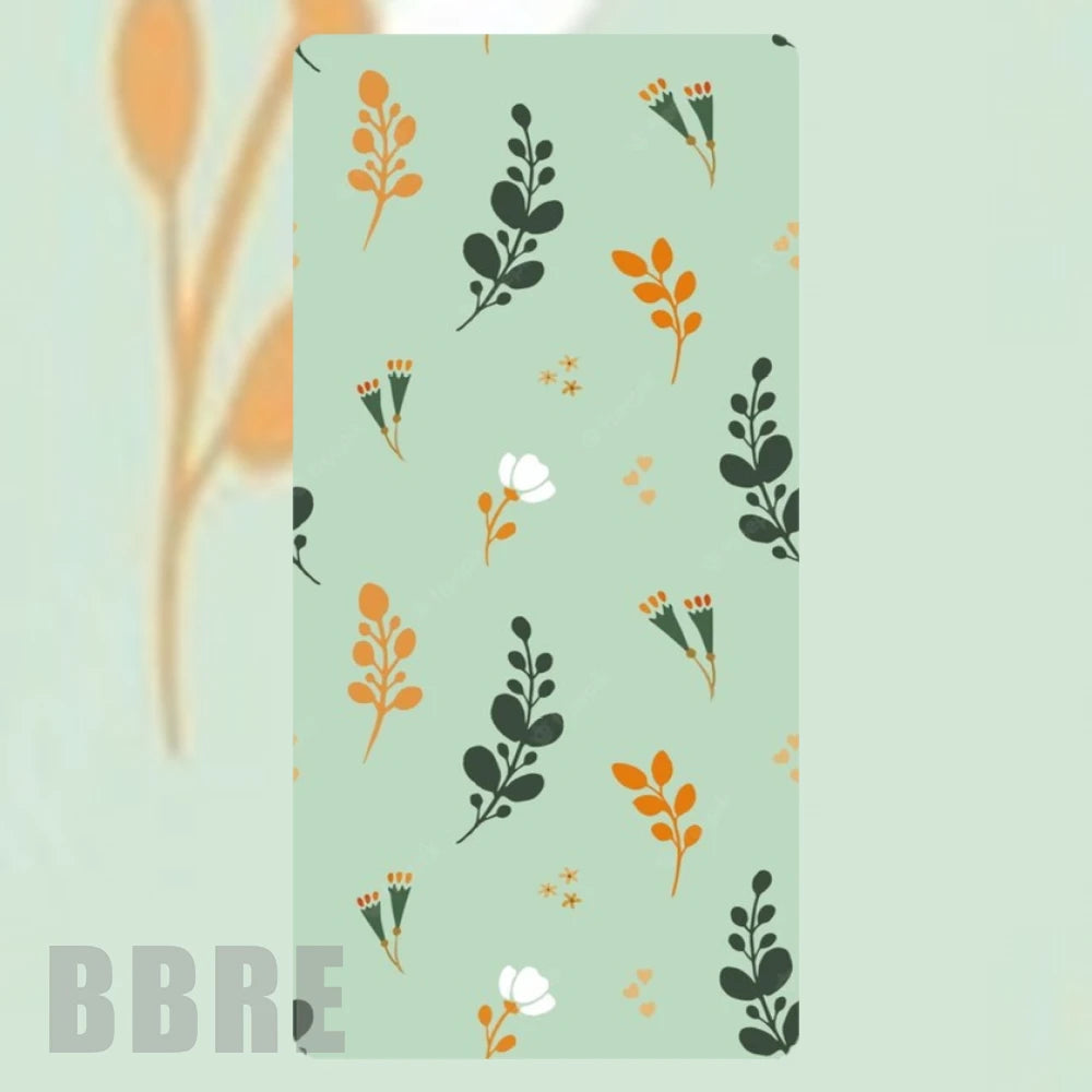 Floral Greenery Faded Image
