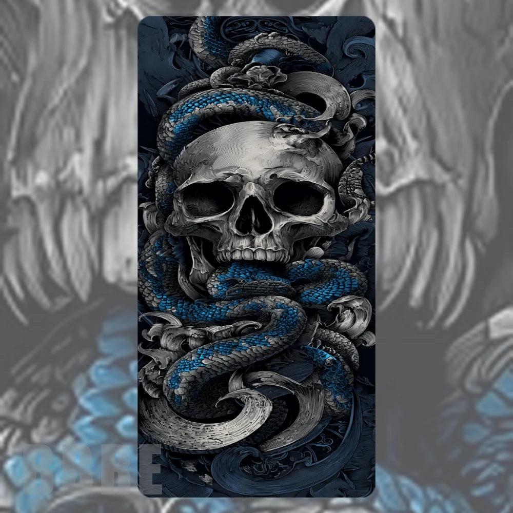 Skull Serpent 4 Faded Image