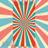 Vibrant Burst Faded Image