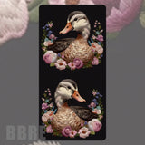 Floral Duck Faded Image