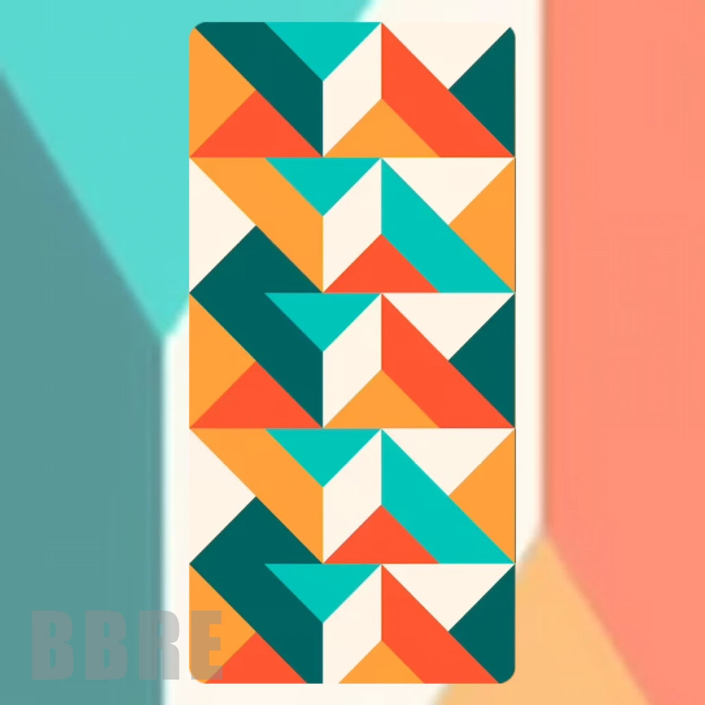 Geometric Triangles Faded Image