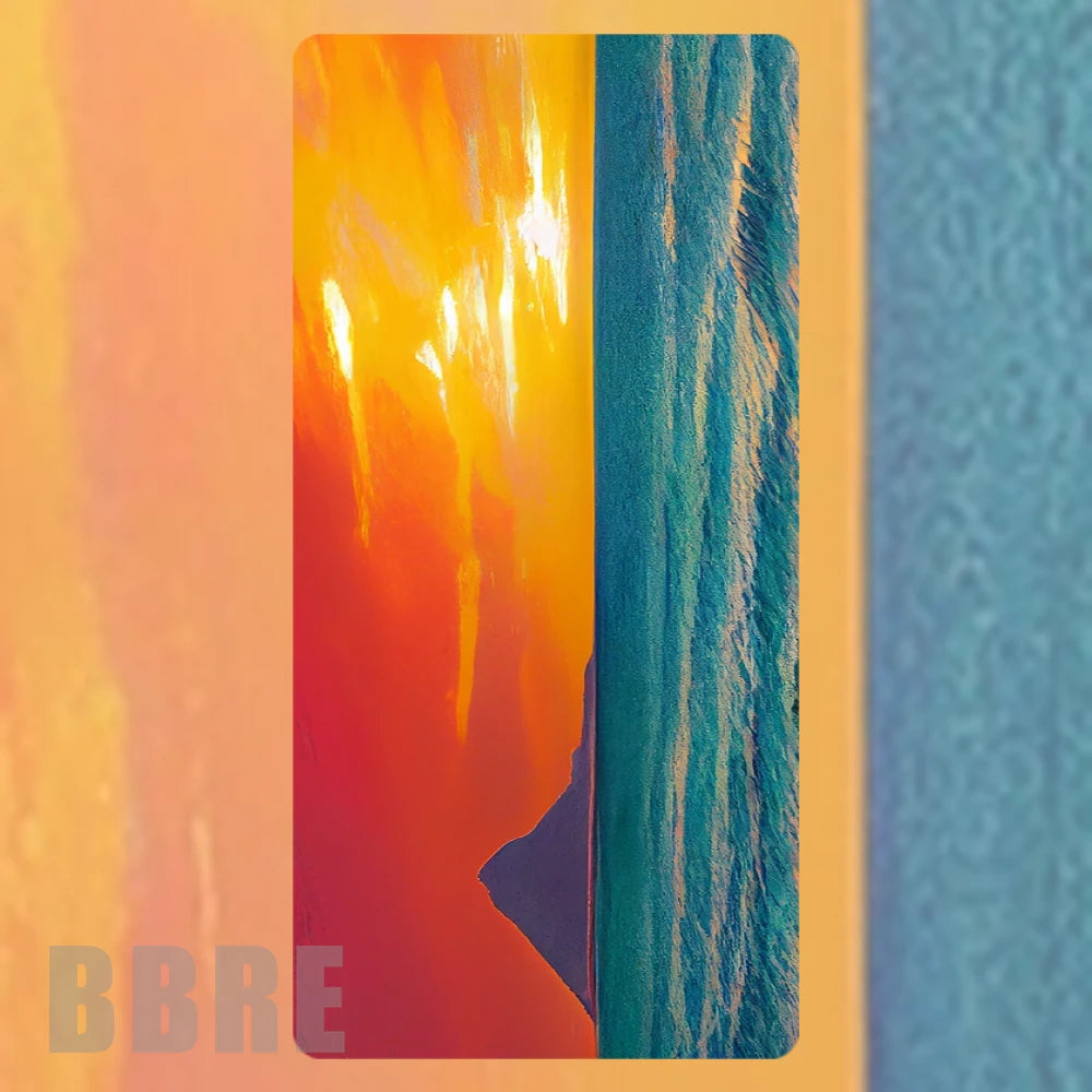 Sunset Waves 3 Faded Image