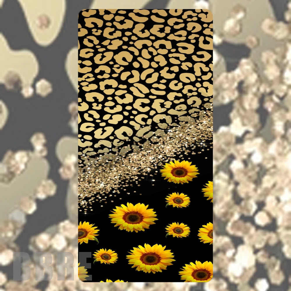 Leopard Sunflower Faded Image