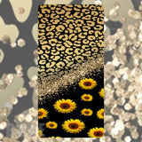 Leopard Sunflower Faded Image