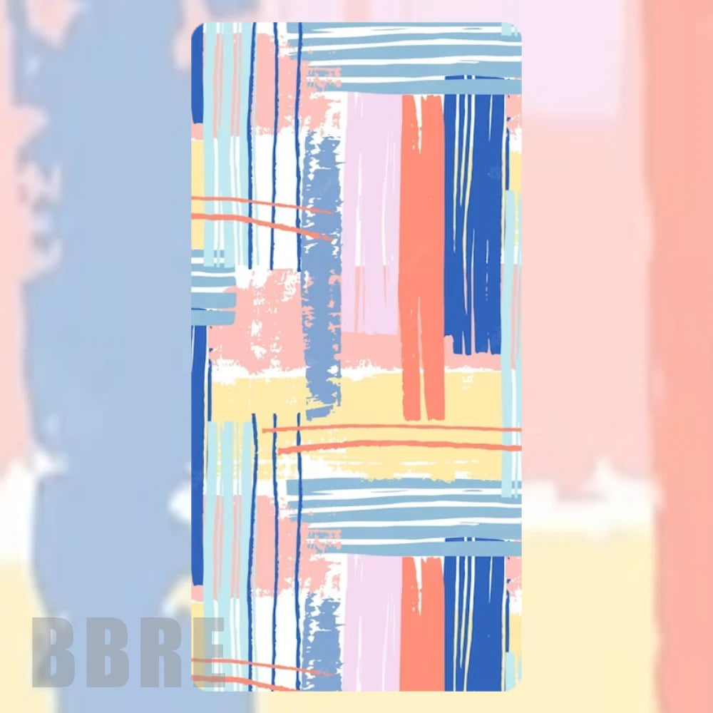Colorful Brushstrokes Faded Image