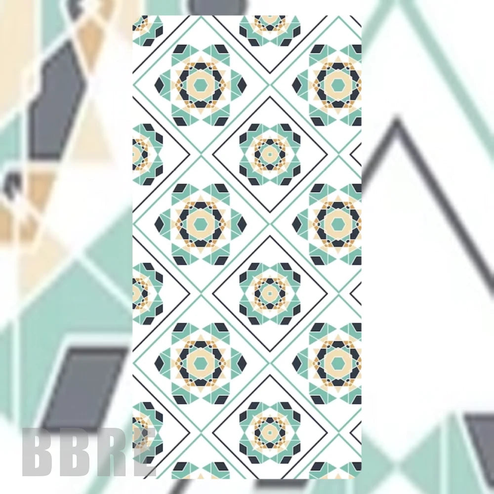 Geometric Pattern Faded Image
