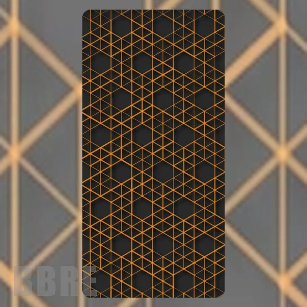 Geometric Design Faded Image