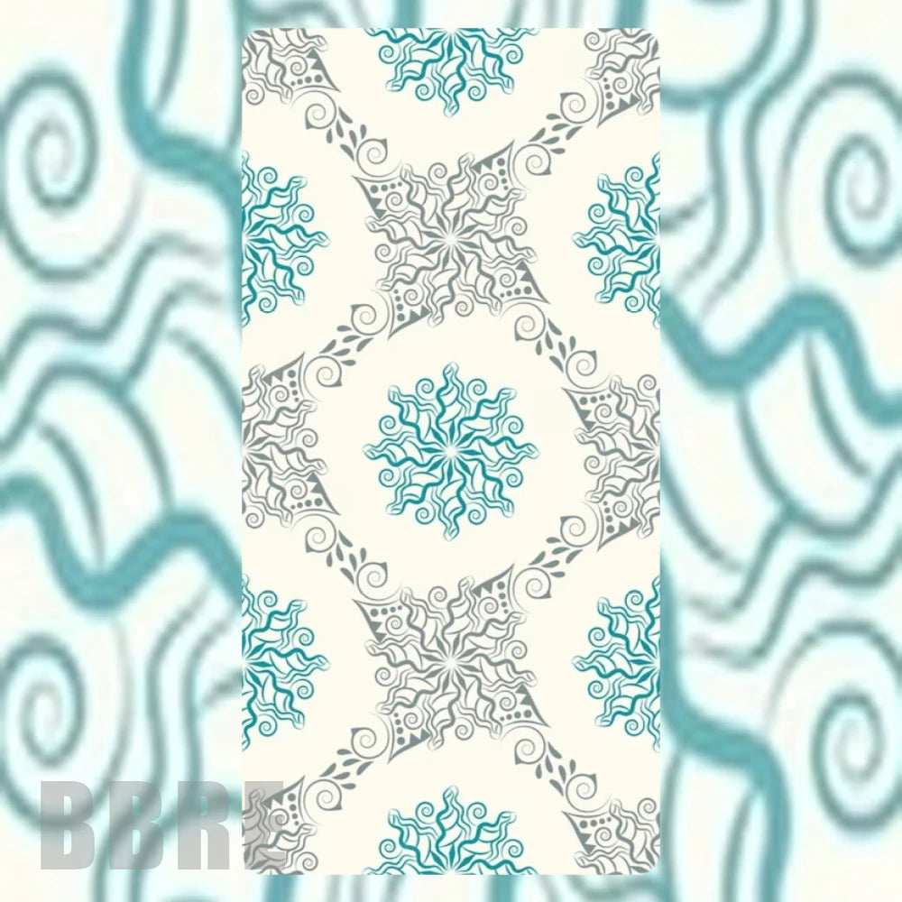 Floral Swirl Faded Image