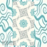 Floral Swirl Faded Image