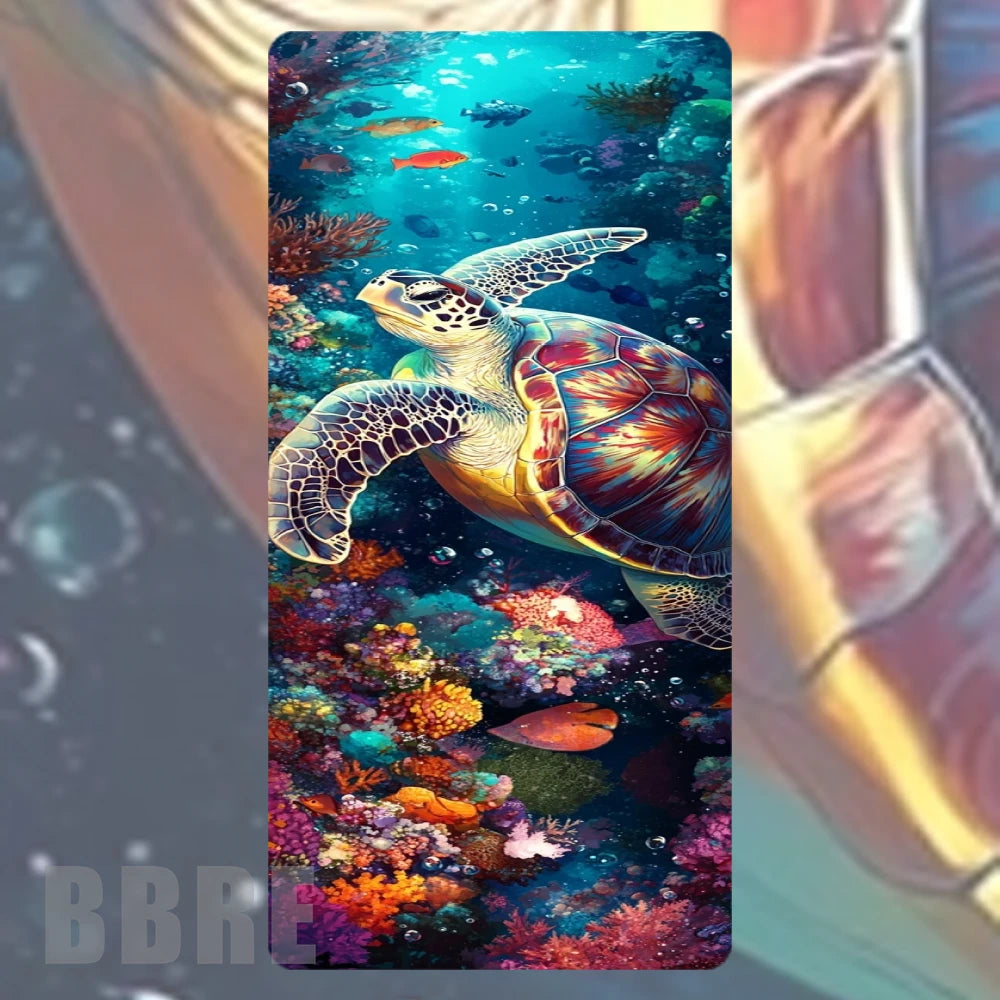 Turtle Ocean Faded Image