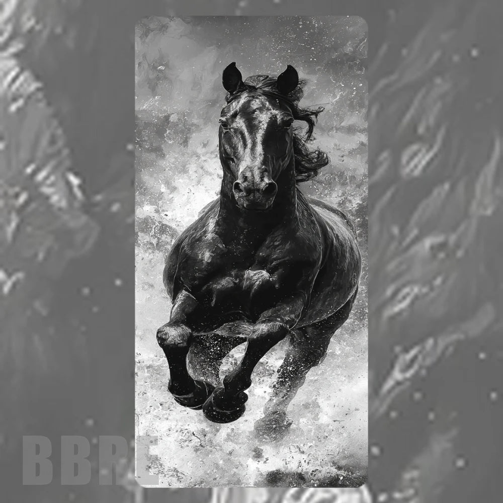 Galloping Stallion Faded Image