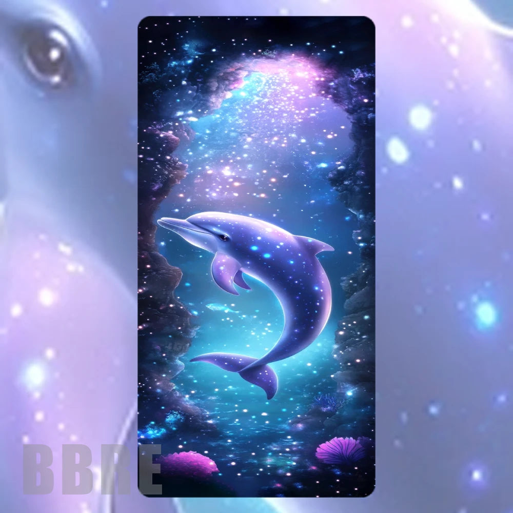 Cosmic Dolphin Faded Image