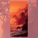 Serene Sunset Faded Image