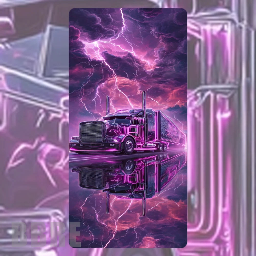 Electric Truck Faded Image