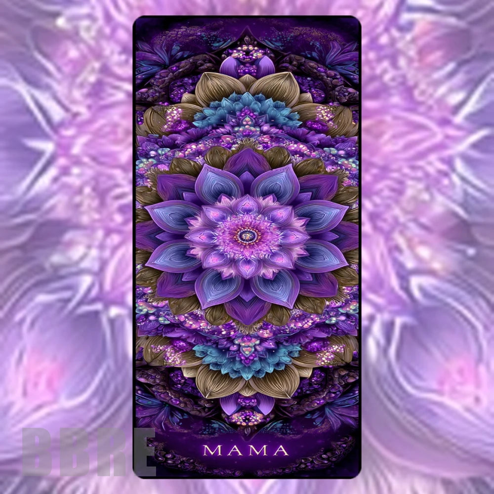 Floral Mandala Faded Image