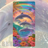 Dolphin Splash Faded Image