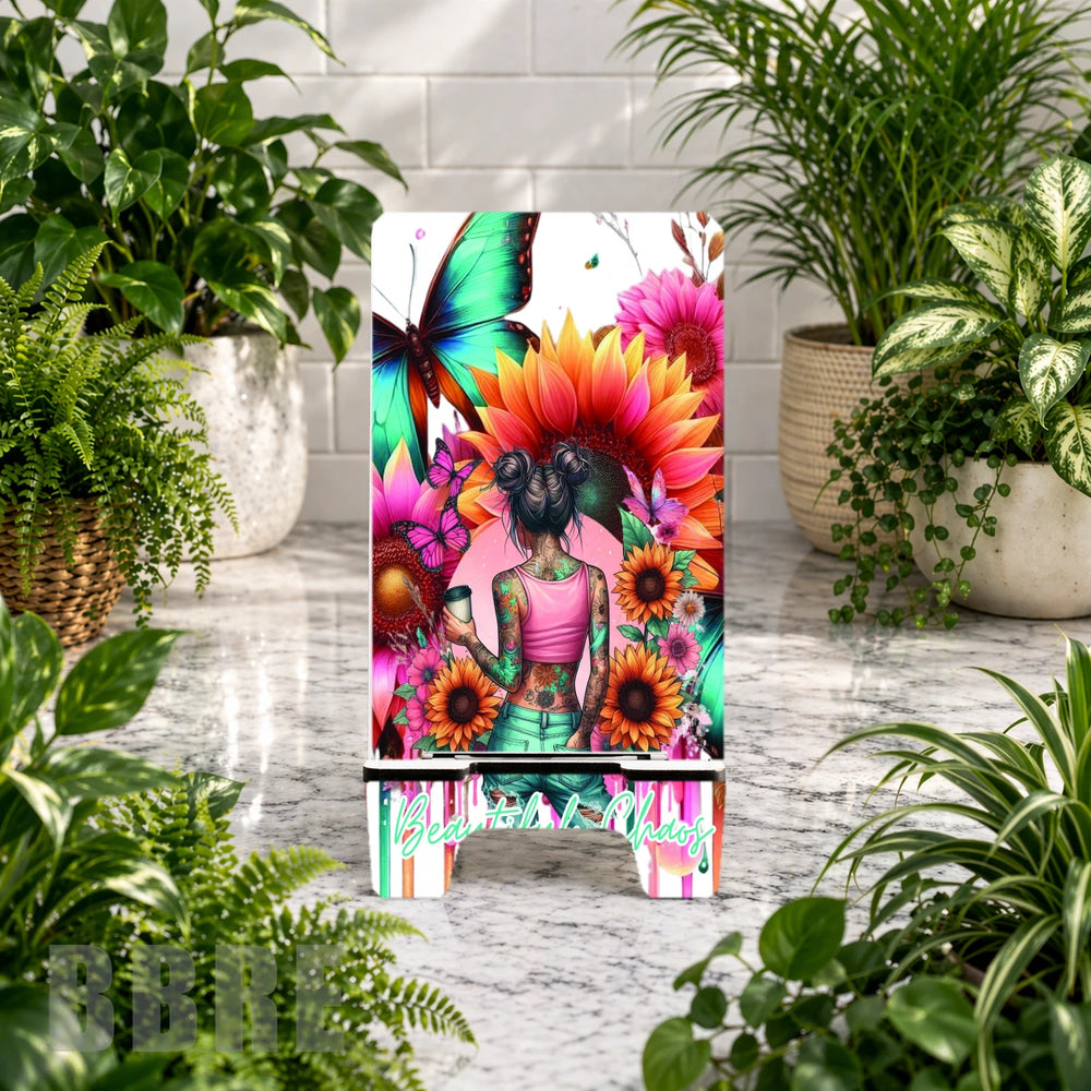 Beautiful Chaos Phone Stand Transfer