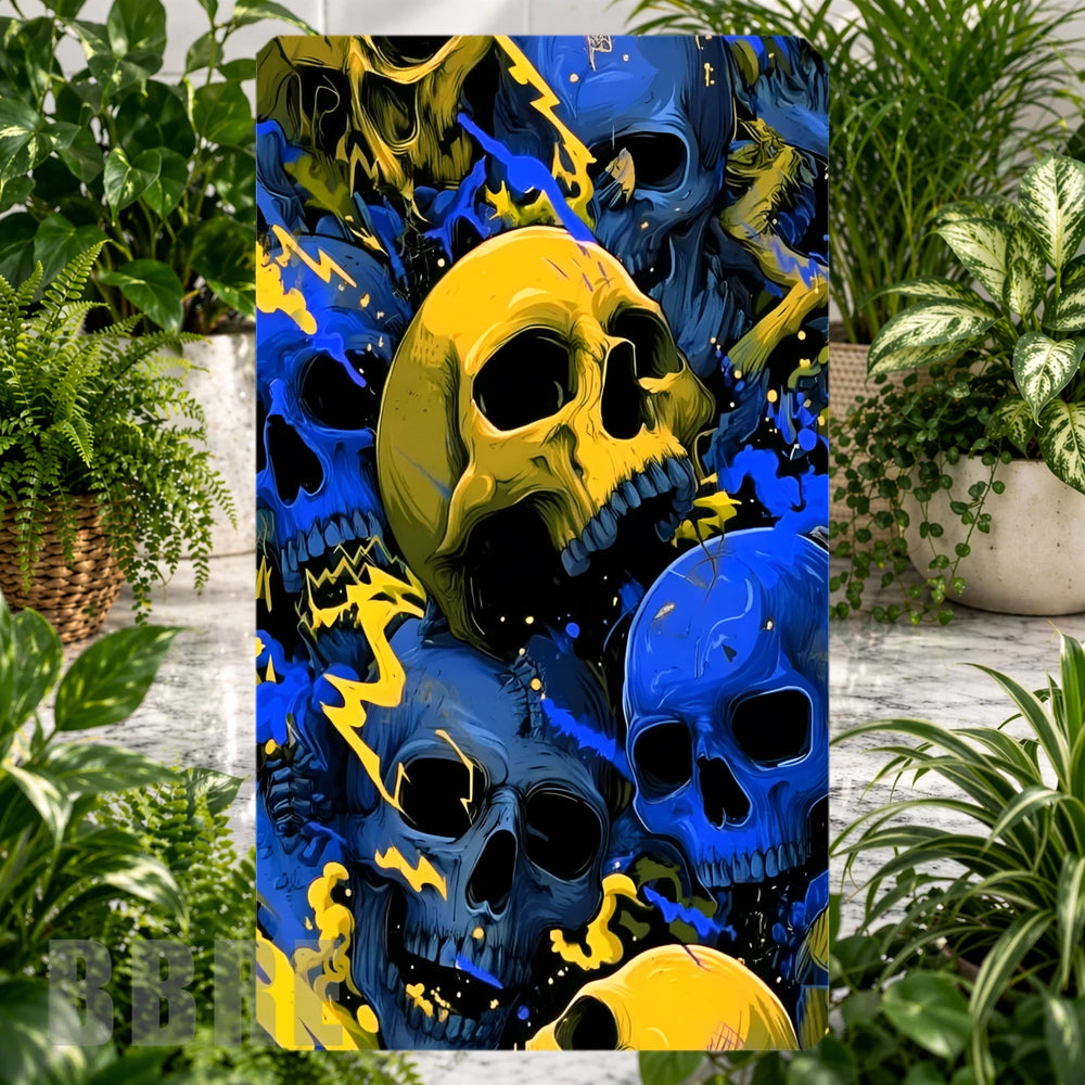 Electric Skull Phone Stand Transfer