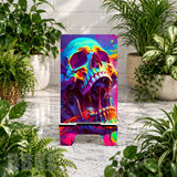 Colorful Skull Phone Stand Transfer