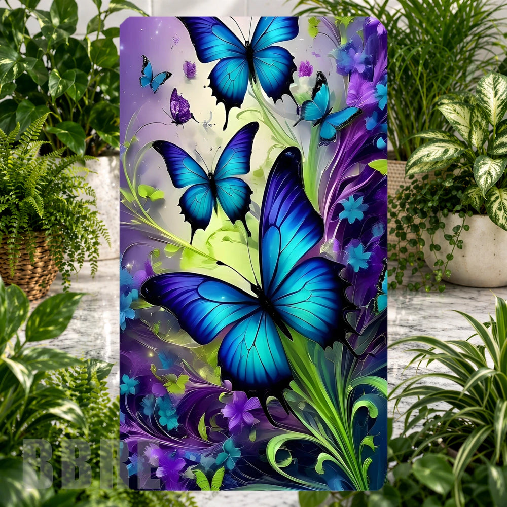 Butterfly Garden Phone Stand Transfer