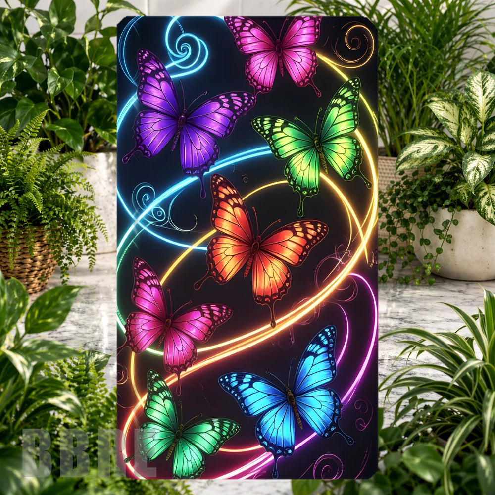 Colorful Butterflies 2 Phone Stand Transfer