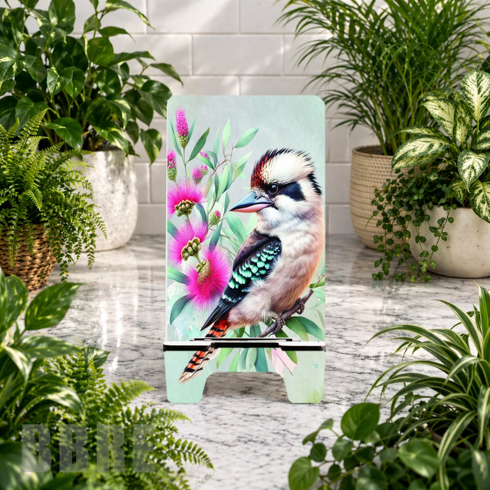 Colorful Bird Phone Stand Transfer