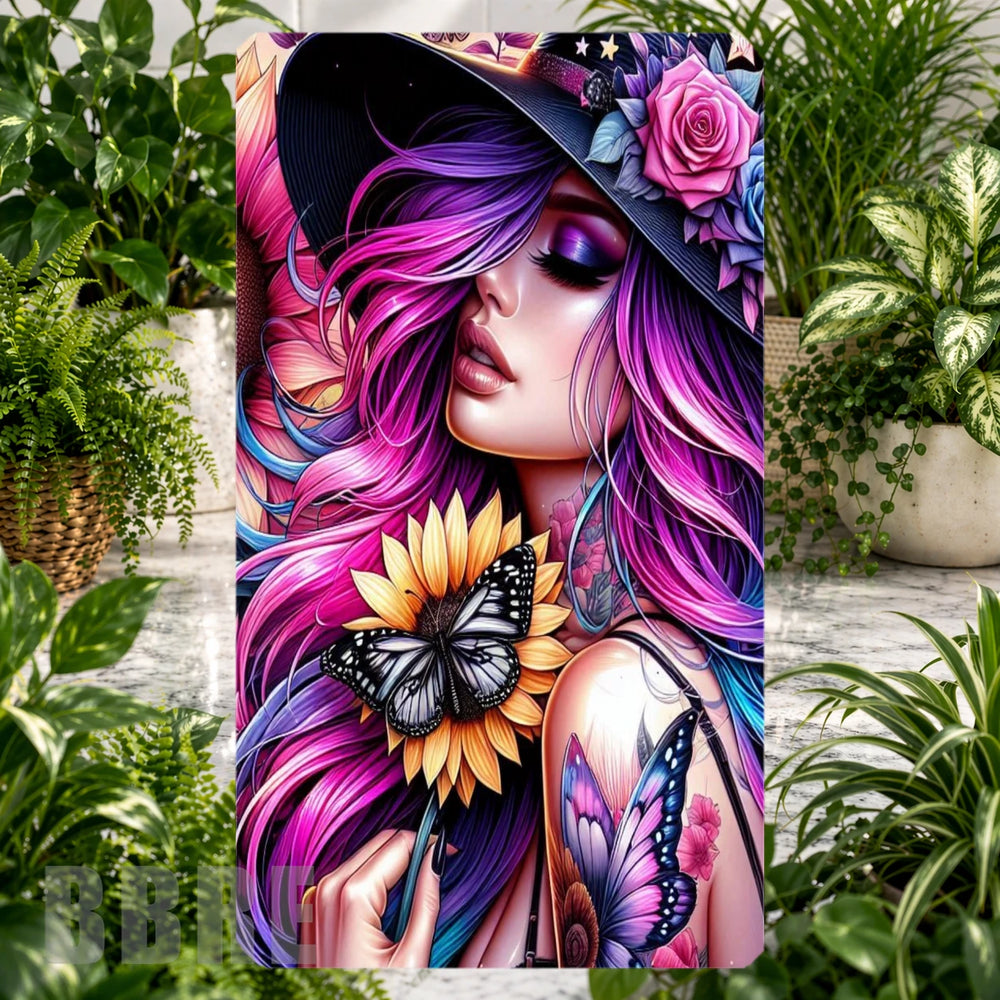 Floral Fantasy 3 Phone Stand Transfer