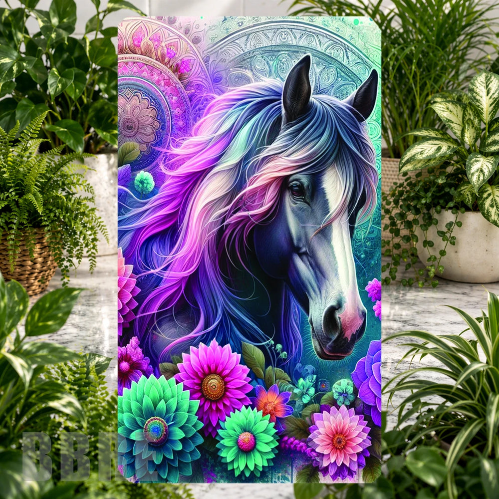 Majestic Unicorn Phone Stand Transfer