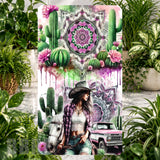 Cactus Dream Phone Stand Transfer