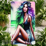 Beach Beauty Phone Stand Transfer