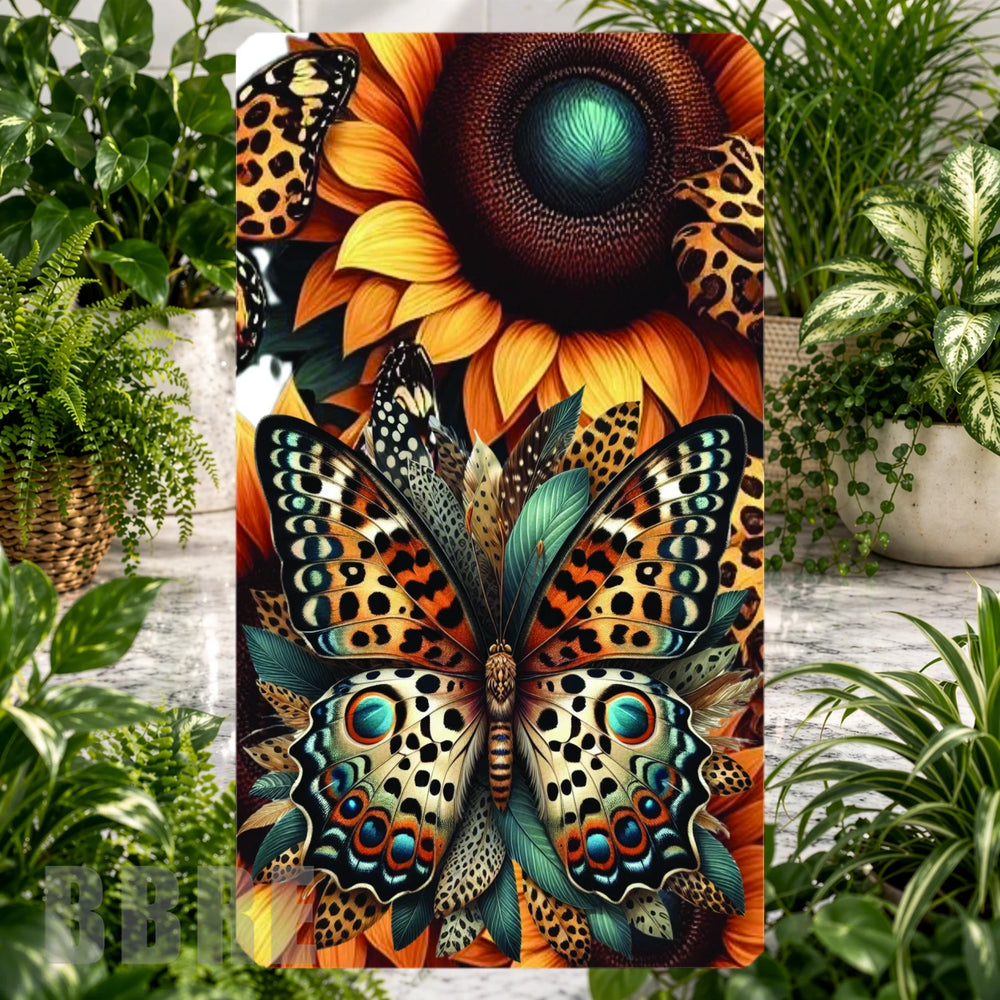 Butterfly Sunflower 2 Phone Stand Transfer
