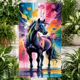 Colorful Horse Phone Stand Transfer