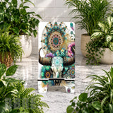 Floral Skull 3 Phone Stand Transfer