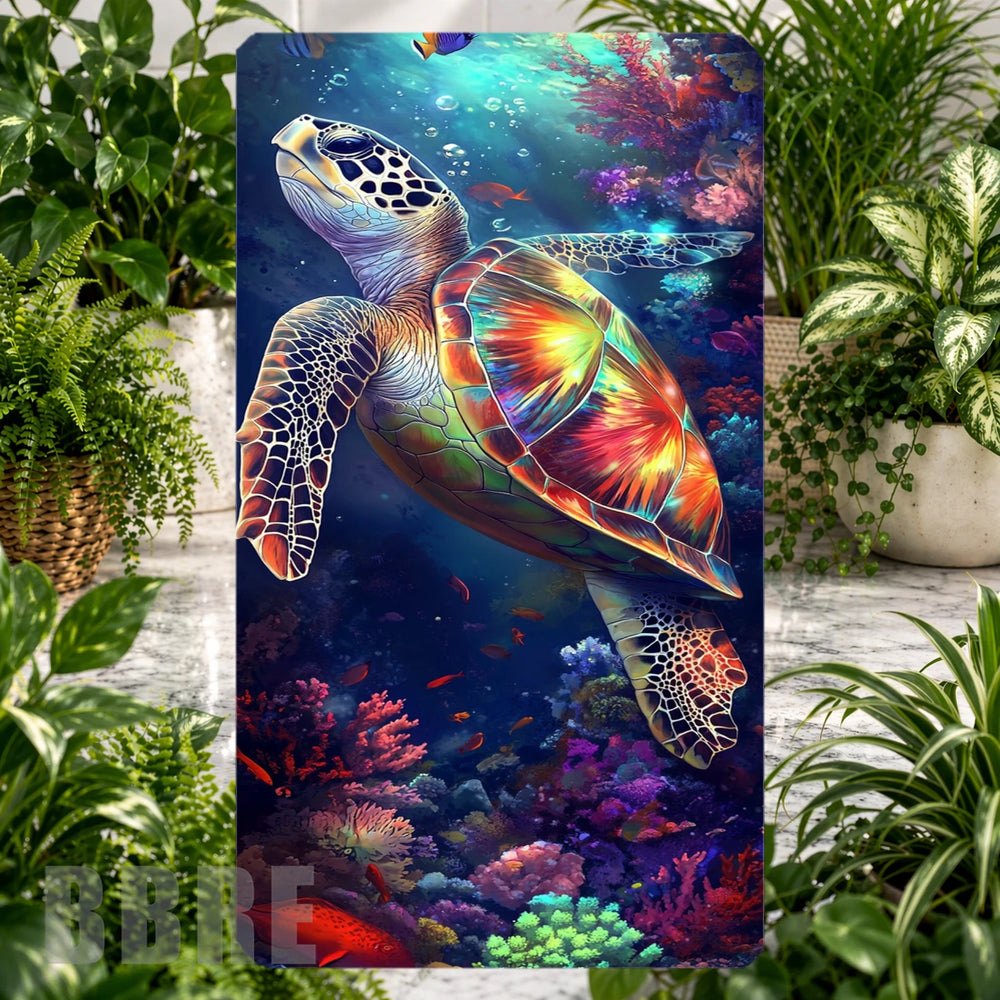 Colorful Turtle Phone Stand Transfer