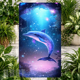 Cosmic Dolphin 2 Phone Stand Transfer