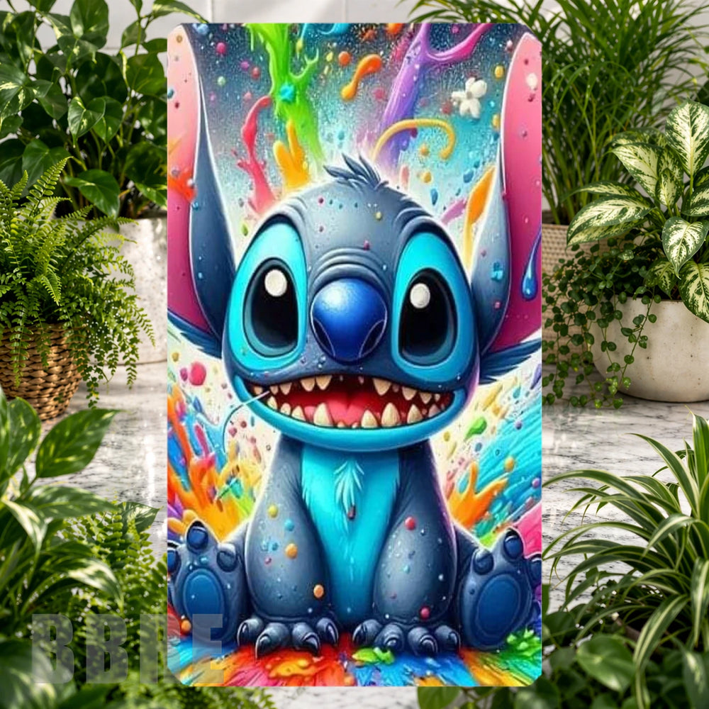 Colorful Stitch Phone Stand Transfer