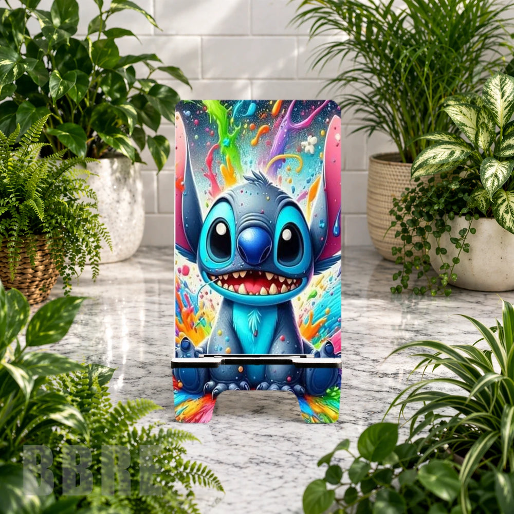 Colorful Stitch Phone Stand Transfer