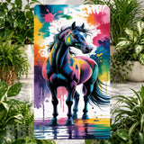 Colorful Horse 3 Phone Stand Transfer